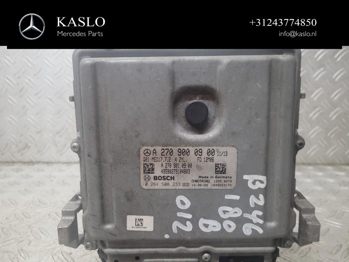 Engine management computer from a Mercedes-Benz B (W246/W242) 1.6 B-180 BlueEFFICIENCY Turbo 16V 2012