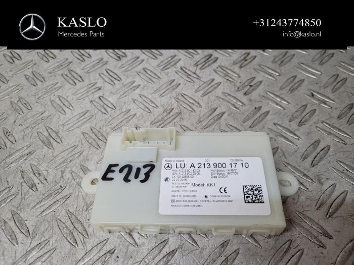 Używane Modul keyless vehicle Mercedes E (W213) E-220d 2.0 Turbo 16V Cena € 75,00 Procedura marży oferowane przez kaslo auto parts