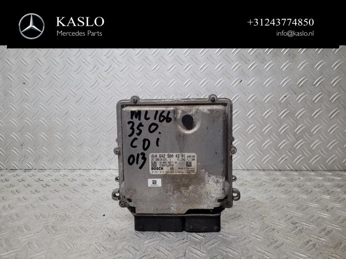 Used Engine management computer Mercedes ML III (166) 3.0 ML-350 BlueTEC V6 24V 4-Matic Price € 350,00 Margin scheme offered by kaslo auto parts