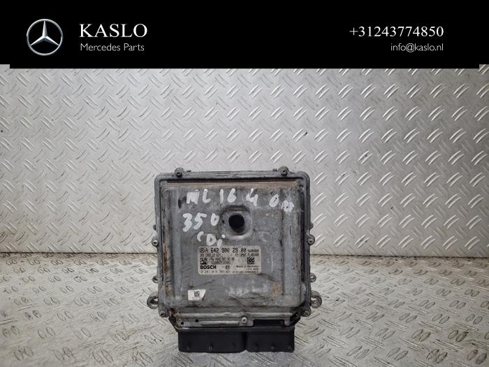 Used Engine management computer Mercedes ML II (164/4JG) 3.0 ML-350 CDI BlueTec 4-Matic V6 24V Price € 250,00 Margin scheme offered by kaslo auto parts
