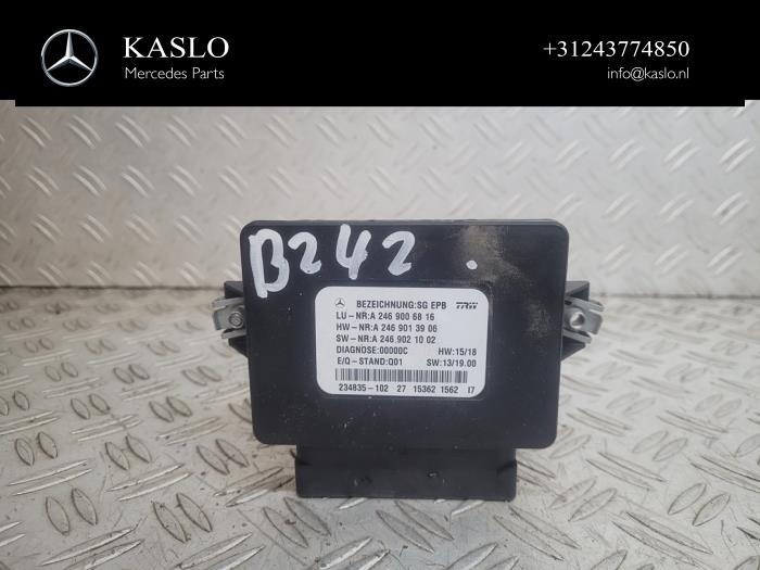 Używane Modul hamulca postojowego Mercedes B (W246/W242) B-250 e Cena € 20,00 Procedura marży oferowane przez kaslo auto parts