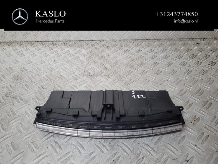 Używane Panel climatronic Mercedes S (222.0/222.1) 3.0 S-350 BlueTEC, S-350d 24V Cena € 125,00 Procedura marży oferowane przez kaslo auto parts