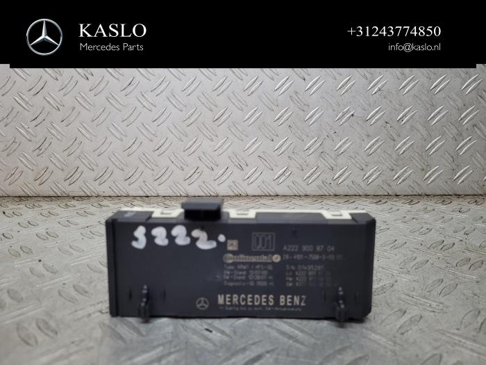 Używane Modul silnika tylnej klapy Mercedes S (222.0/222.1) 3.5 S-400 Hybrid 24V Cena € 75,00 Procedura marży oferowane przez kaslo auto parts