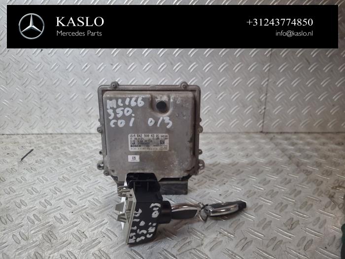 Used Ignition lock + computer Mercedes ML III (166) 3.0 ML-350 BlueTEC V6 24V 4-Matic Price € 500,00 Margin scheme offered by kaslo auto parts