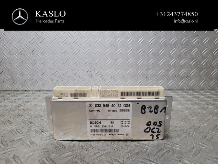 Begagnade ESP-dator Mercedes SL (R230) 5.0 SL-500 V8 24V Pris € 125,00 Marginaltabell erbjuds av kaslo auto parts