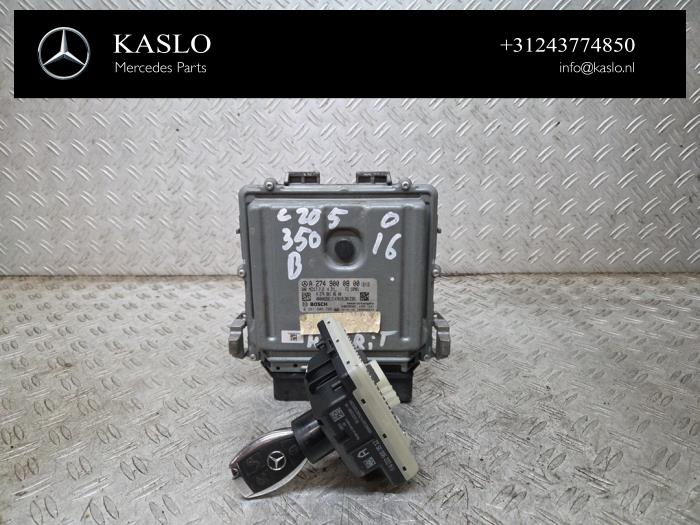 Used Ignition lock + computer Mercedes C Estate (S205) C-350 e 2.0 16V Price € 350,00 Margin scheme offered by kaslo auto parts