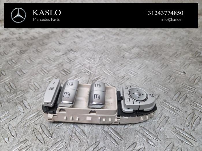 Usados Interruptor de ventanilla eléctrica Mercedes E (W213) E-200d 2.0 Turbo 16V Precio € 50,00 Norma de margen ofrecido por kaslo auto parts