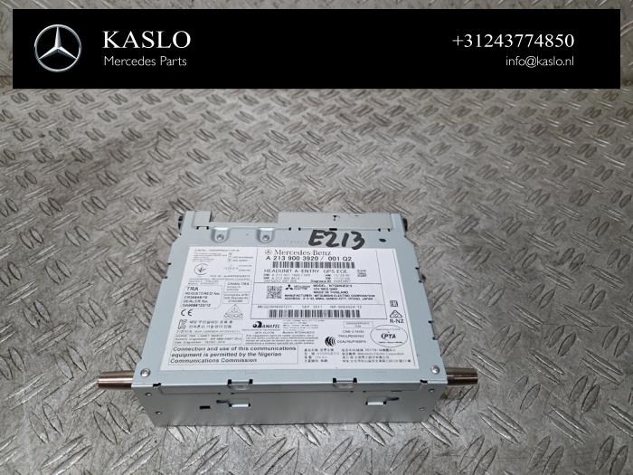 Usagé Module navigation Mercedes E (W213) E-200d 2.0 Turbo 16V Prix € 500,00 Règlement à la marge proposé par kaslo auto parts