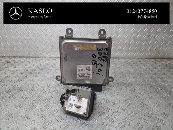 Used Ignition lock + computer Mercedes E (W212) E-300 BlueTec Hybrid V6 24V Price € 250,00 Margin scheme offered by kaslo auto parts