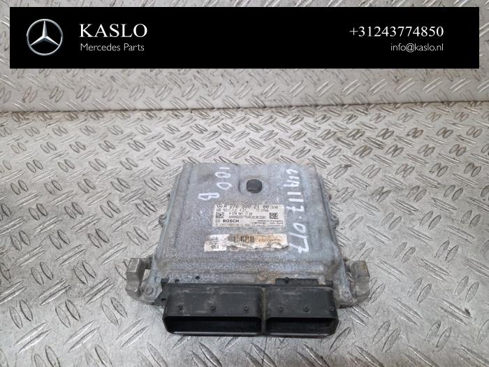 Engine management computer Mercedes CLA (117.3), 2013 / 2019 1.6 CLA-180 16V, Saloon, 4-dr, Petrol, 1.595cc, 90kW (122pk), FWD, M270910, 2013-01 / 2019-03, 117.342 (Used)