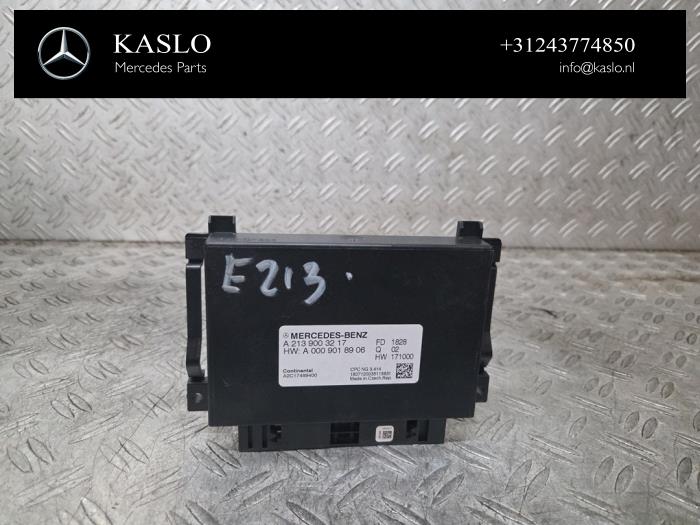 Automatic gearbox computer Mercedes E (W213), 2016 / 2023 E-220d 2.0 Turbo, Saloon, 4-dr, Diesel, 1.941cc, 143kW (194pk), Rear wheel, OM654920, 2016-04, 213.004; 213.014 (Used)