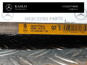 Klima Kondensor van een Mercedes-Benz SLK (R171) 1.8 200 K 16V 2005