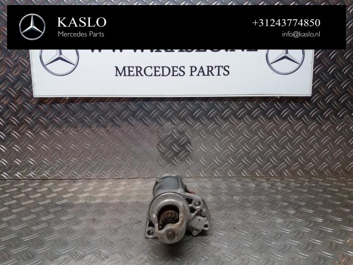 Startmotor Mercedes A (W176), 2012 / 2018 1.5 A-180 CDI, A-180d 16V, Halvkombi (Hatchback), Diesel, 1.461cc, 80kW (109pk), FWD, OM607951; K9K, 2012-06 / 2018-05, 176.012; 176.212 (Begagnad)