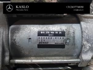 Startmotor från en Mercedes-Benz A (W176) 1.5 A-180 CDI, A-180d 16V 2014