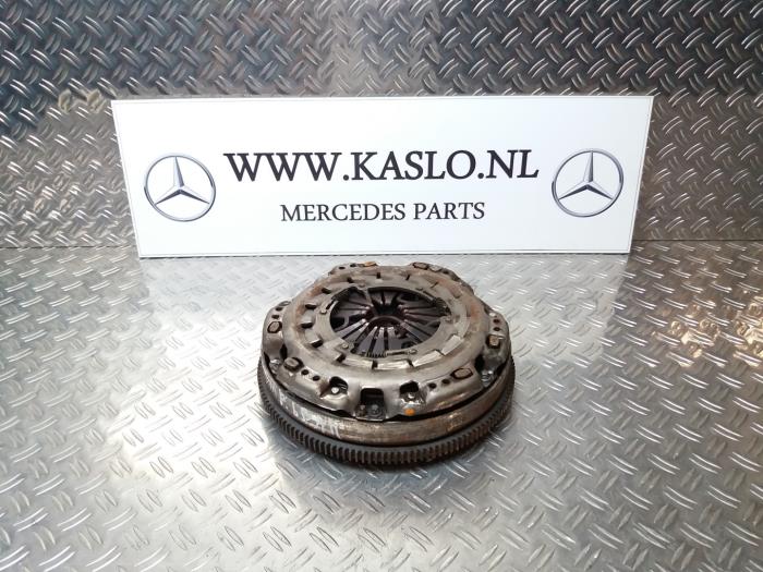 Starter ring gear from a Mercedes-Benz SLK (R171) 1.8 200 K 16V 2007