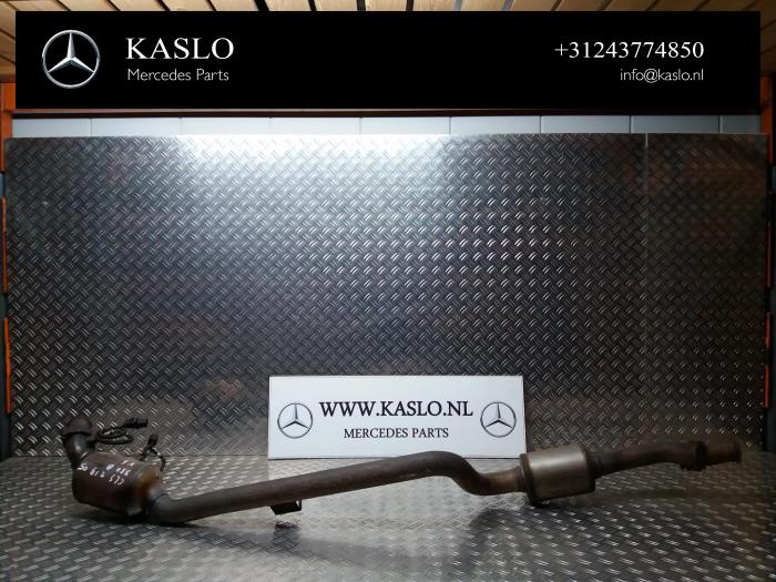 Used Front pipe + catalyst Mercedes CLS (C219) 350 3.5 V6 18V Price on request offered by kaslo auto parts