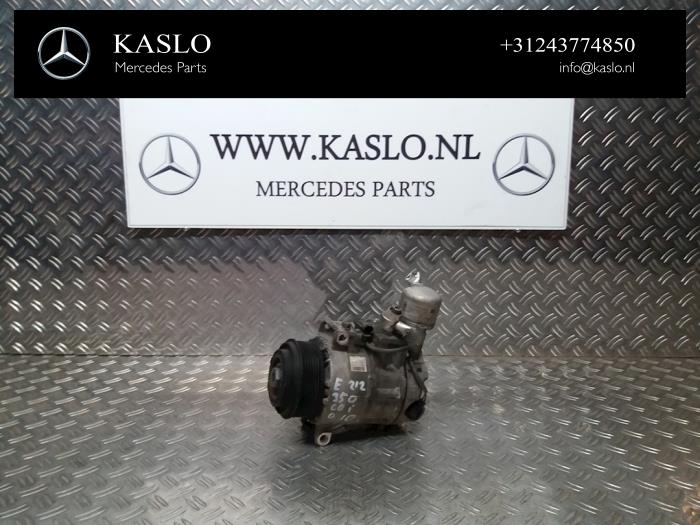 Usagé Compresseur de clim Mercedes E (W212) E-350 CDI V6 24V BlueEfficiency Prix € 100,00 Règlement à la marge proposé par kaslo auto parts