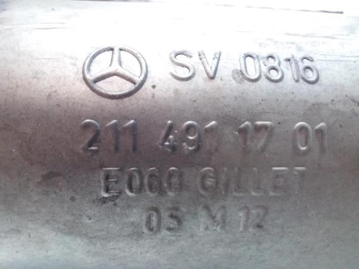 Catalizador de un Mercedes-Benz CLS (C219) 350 3.5 V6 18V 2006