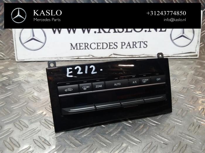 Używane Panel climatronic Mercedes E Estate (S212) E-250 CDI 16V BlueEfficiency Cena na żądanie oferowane przez kaslo auto parts