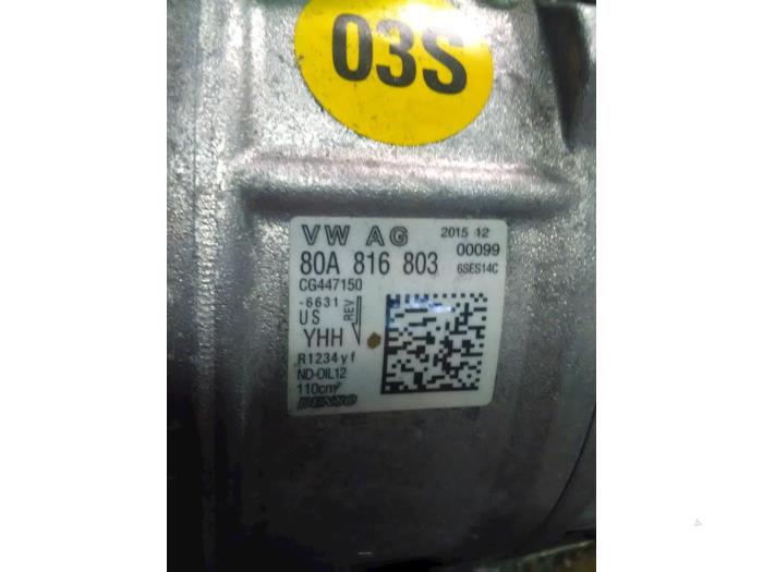 Usagé Compresseur de clim Audi Q5 (FYB/FYG) 2.0 TFSI 16V Quattro Prix € 75,00 Règlement à la marge proposé par Rooie Ben autodemontage