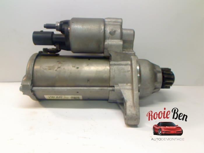 Begagnade Startmotor Volkswagen Golf VII (AUA) 1.4 TSI 16V Pris € 25,00 Marginaltabell erbjuds av Rooie Ben autodemontage