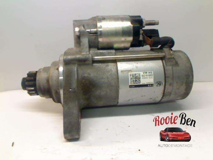 Gebrauchte Anlasser Audi A3 (8V1/8VK) 1.6 TDI Ultra 16V Preis € 25,00 Margenregelung angeboten von Rooie Ben autodemontage