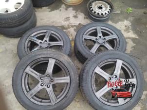 Used Sport rims set + tires Peugeot 508 SW (8E/8U) 1.6 e-HDi 16V Price on request offered by Rooie Ben autodemontage