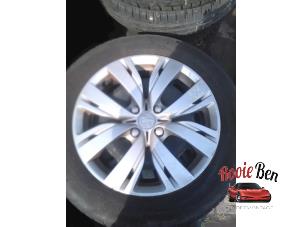 Used Set of wheels + winter tyres Peugeot 208 I (CA/CC/CK/CL) Price on request offered by Rooie Ben autodemontage