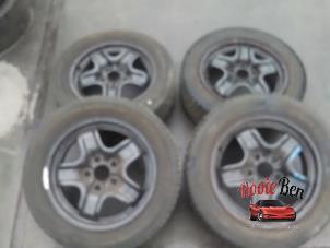 Used Set of wheels + winter tyres Renault Megane III CC (EZ) 1.2 16V TCE 115 Price on request offered by Rooie Ben autodemontage