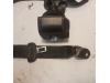 Rear seatbelt, right from a Volkswagen Polo V (6R), Hatchback, 2009 / 2017 2013