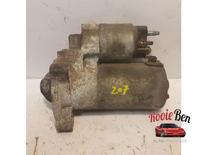 Gebrauchte Anlasser Peugeot 207/207+ (WA/WC/WM) 1.4 16V Preis € 20,00 Margenregelung angeboten von Rooie Ben autodemontage