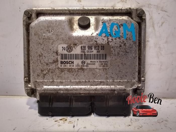 Used Engine management computer Volkswagen Golf IV (1J1) 1.9 SDI Price € 30,00 Margin scheme offered by Rooie Ben autodemontage