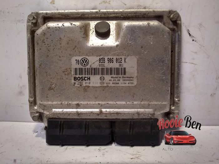 Used Engine management computer Volkswagen Golf IV (1J1) 1.9 TDI Price € 30,00 Margin scheme offered by Rooie Ben autodemontage