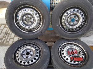 Used Set of wheels + winter tyres Volkswagen Crafter 2.5 TDI 30/32/35 Price € 200,00 Margin scheme offered by Rooie Ben autodemontage