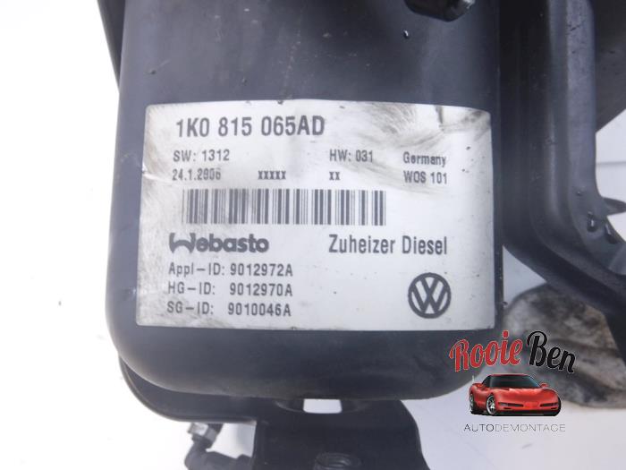 Calefactor de un Volkswagen Touran (1T1/T2) 1.9 TDI 105 Euro 3 2006