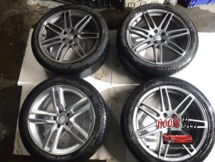 Used Set of wheels + tyres Audi A8 (D4) 3.0 TDI V6 24V Quattro Price on request offered by Rooie Ben autodemontage