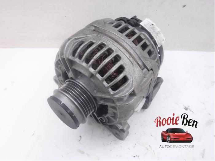 Begagnade Dynamo Volkswagen Golf VI (5K1) 2.0 GTD 16V Pris € 25,00 Marginaltabell erbjuds av Rooie Ben autodemontage
