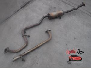 Used Exhaust (complete) Toyota Yaris III (P13) 1.4 D-4D-F Price on request offered by Rooie Ben autodemontage