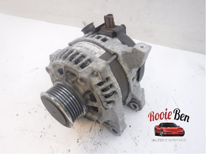 Begagnade Dynamo Toyota Yaris III (P13) 1.4 D-4D-F Pris € 30,00 Marginaltabell erbjuds av Rooie Ben autodemontage