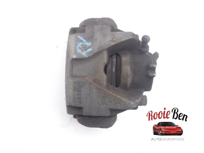 Front brake calliper, right from a Renault Megane III Coupe (DZ) 1.5 dCi 110 2012