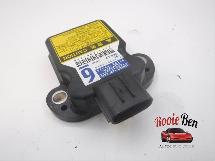 Begagnade Styrvinkelsensor Toyota Prius (ZVW3) 1.8 16V Pris € 25,00 Marginaltabell erbjuds av Rooie Ben autodemontage