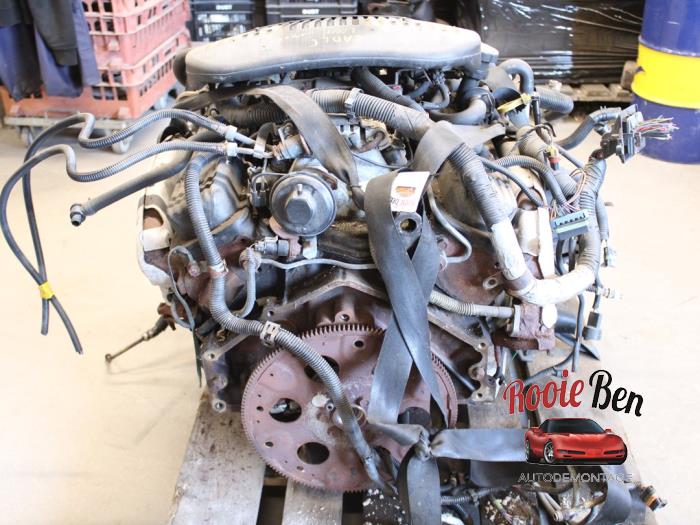 Motor van een Buick Roadmaster Wagon 5.7i V8 1996