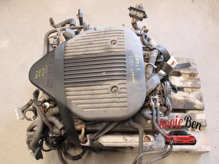 Motor van een Buick Roadmaster Wagon 5.7i V8 1996