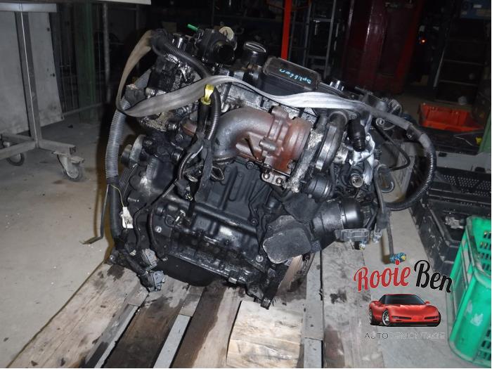 Engine from a Peugeot 206 (2A/C/H/J/S) 1.4 HDi 2007