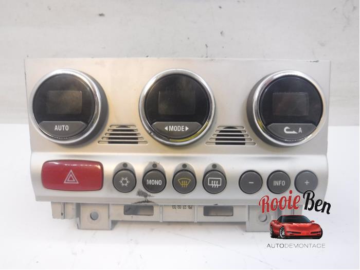 Heater control panel from a Alfa Romeo 156 (932) 2.4 JTD 20V 2005