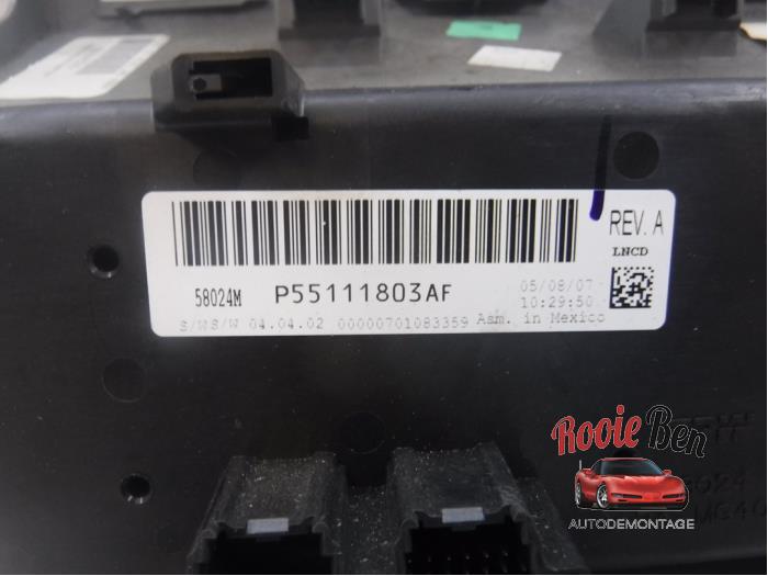 Panel sterowania nagrzewnicy z Dodge Nitro 2.8 CRD 16V 4x4 2007