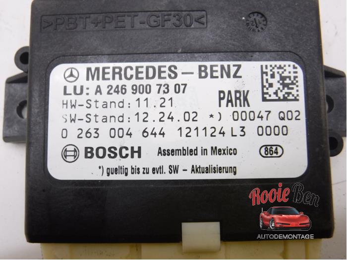 Modul czujników parkowania z Mercedes-Benz A (W176) 1.5 A-180 CDI, A-180d 16V 2014