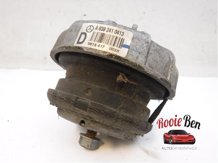 Gebrauchte Motorlager Mercedes Vito (639.6) 2.2 109 CDI 16V Preis € 20,00 Margenregelung angeboten von Rooie Ben autodemontage