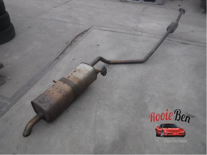 Usagé Echappement (complet) Citroen C4 Berline (LC) 1.6 16V VTi 120 Prix € 50,00 Règlement à la marge proposé par Rooie Ben autodemontage
