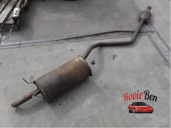 Silencieux Arrière TTM Neuf Pour Renault Grand Scénic II 1.6 110-115cv (2002-2009) - Garantie 2 Ans